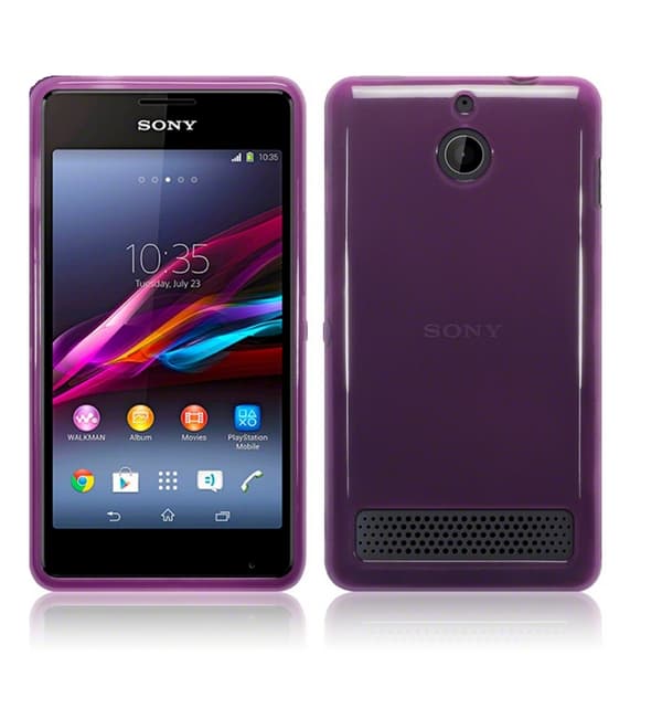 FlexiSkal till Sony Xperia E1 - Lila Lila