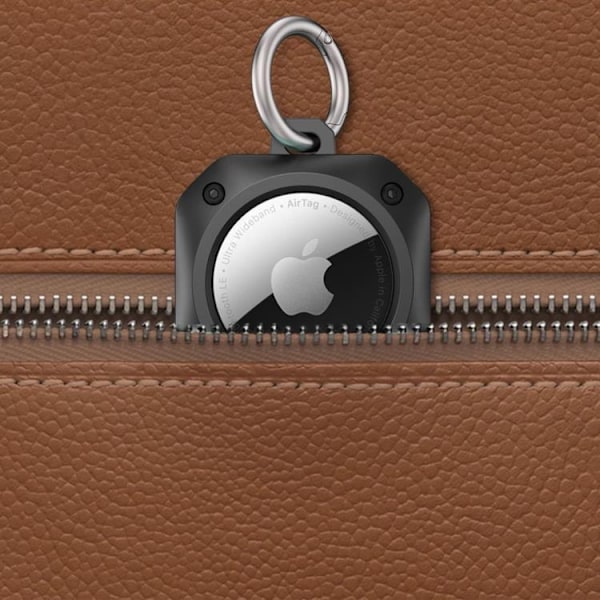 Tech-Protect Apple AirTag Skal Rough Pro - Svart