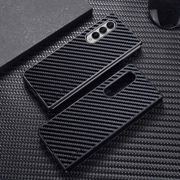 AIORIA Galaxy Z Fold 4 Skal Carbon Fiber - Svart