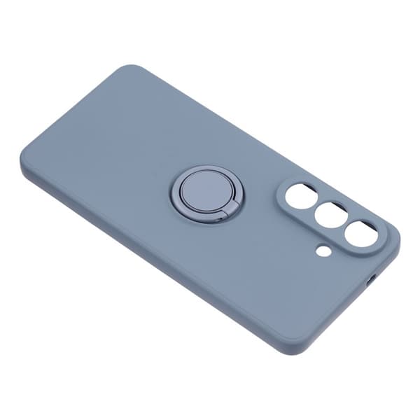 Mobilskal för Samsung Galaxy S26 Silikon med Ring Kickstand - Mörkblå