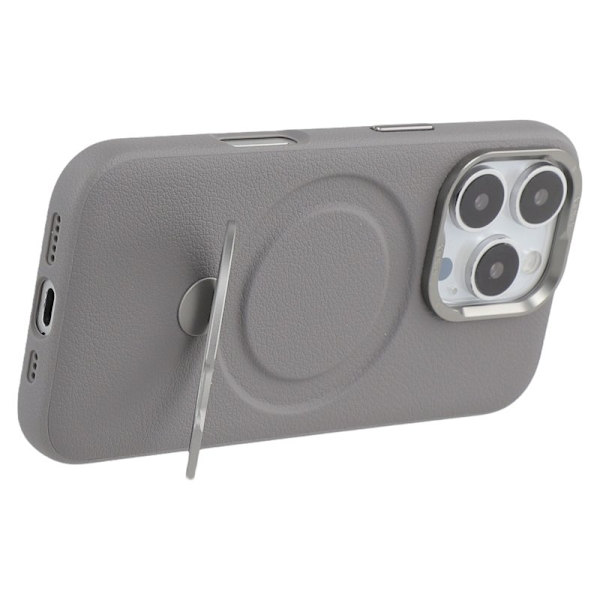 X-LEVEL Mobilskal till iPhone 16 Pro Magnetisk Kickstand Grå