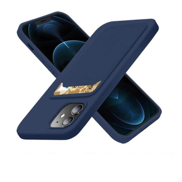 Silicone Korthållare Skal Xiaomi Poco X3 / X3 Pro / X3 NFC - Vit Vit