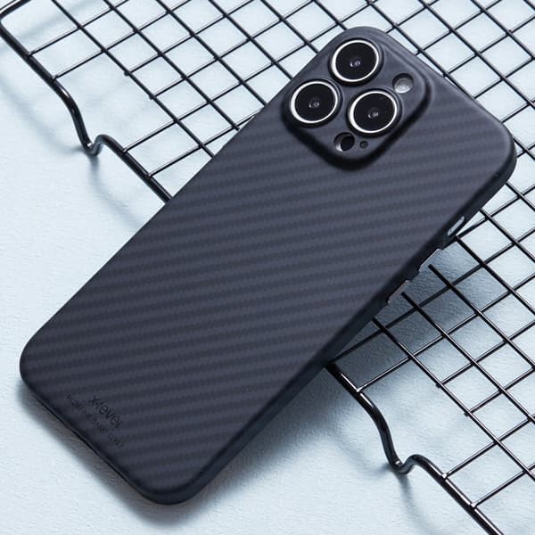 X-LEVEL Mobilskal till iPhone 16 Pro Max Magnetisk Ultra-Tunn Svart Svart