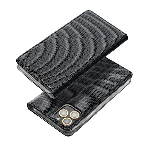Galaxy S21 FE Plånboksfodral Smart Konstläder - Svart Svart