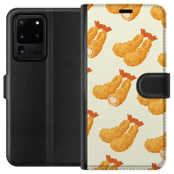 Plånboksfodral till Samsung Galaxy S20 Ultra med Räkor