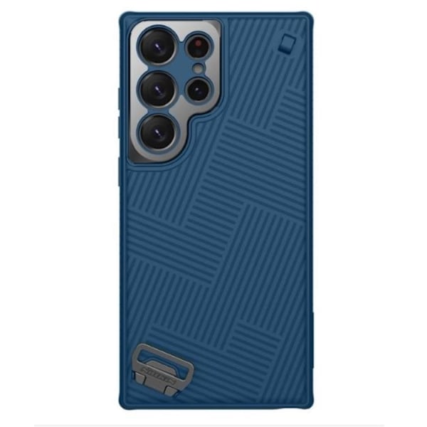 Nillkin Galaxy S23 Ultra Skal Stripe Handrem - Blå