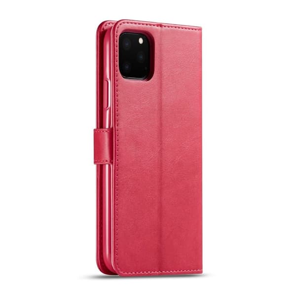 LC.imeeke iPhone 11 Pro Plånboksfodral i Konstläder - Rosa