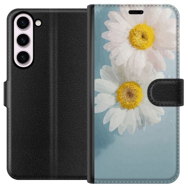 Plånboksfodral till Samsung Galaxy S23+ med Sommarblommor