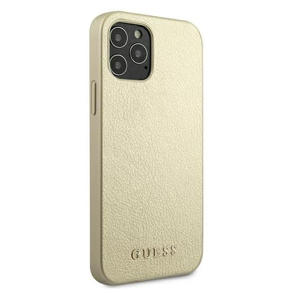 Guess iPhone 12 Pro Max Skal Iridescent - Guld Yellow