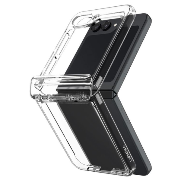 Spigen Galaxy Z Flip 5 -matkapuhelinsuoja Thin Fit Pro - Kristallinkirkas