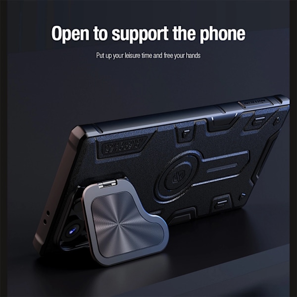 Nillkin Galaxy S24 Ultra Mobilskal CamShield Armor Prop - Svart Svart
