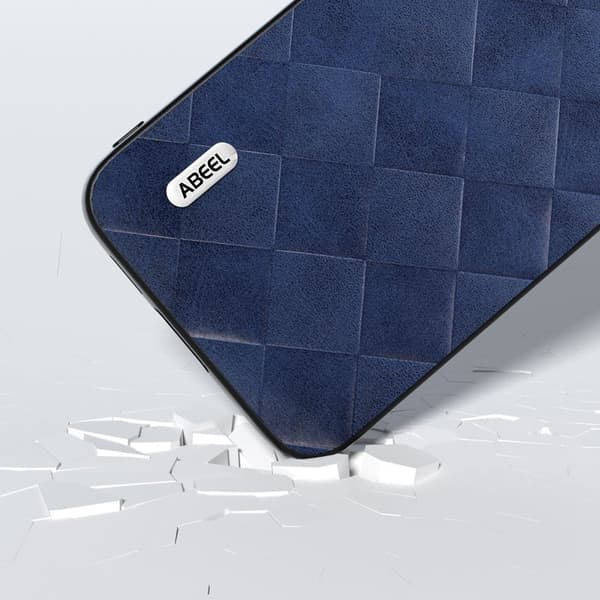 ABEEL Mobilskal till Samsung Galaxy S23 FE Anti-drop PU Läder Blå