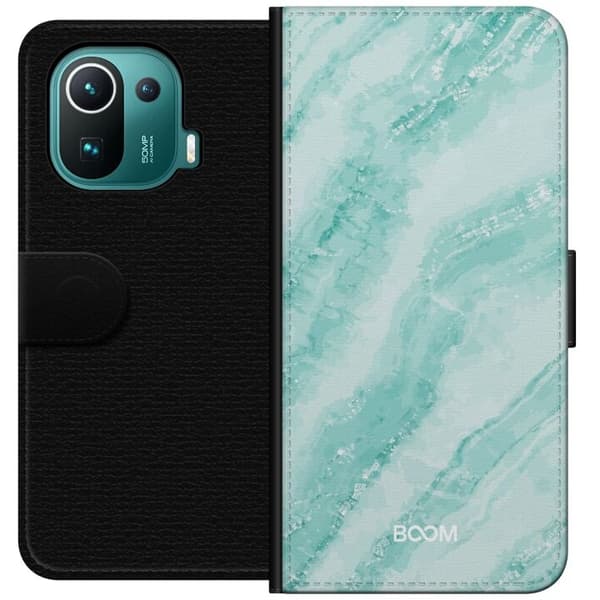 Pung Taske til Xiaomi Mi 11 Pro med Mint Marble