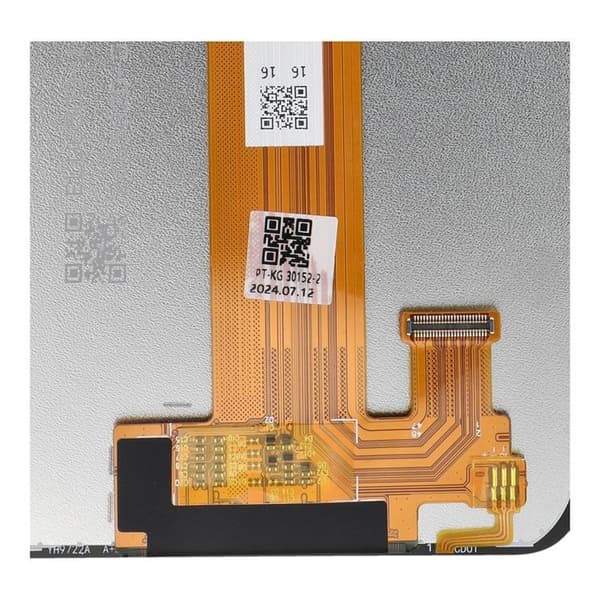 Galaxy A12 Skärm med LCD-display A125 FixCell OEM Svart
