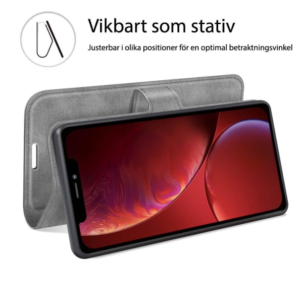 RFID-Skyddat Plånboksfodral iPhone 13 Mini - Boom of Sweden grå