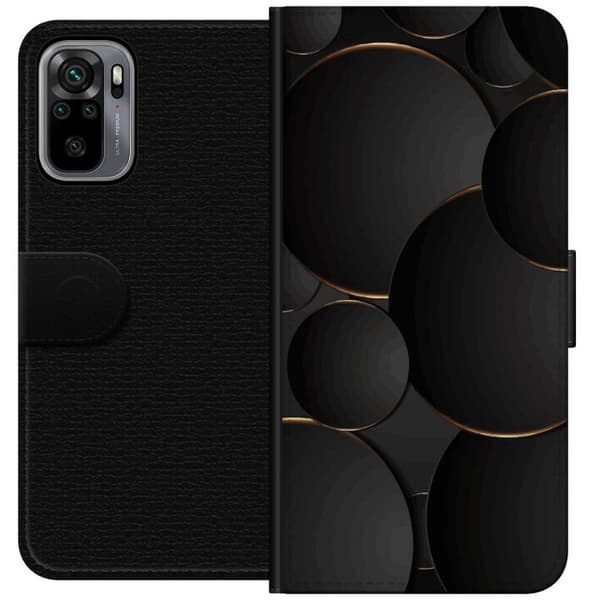 Plånboksfodral till Xiaomi Redmi Note 10S med Lyxig Cirklar