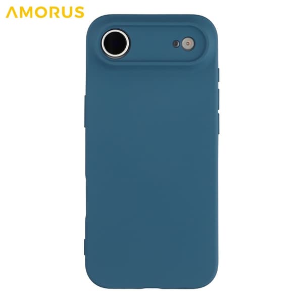 AMORUS Mobilskal till iPhone Air Precise Cutouts TPU Fiber - Blå Blå