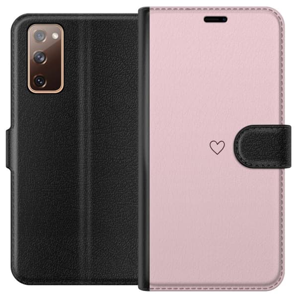 Plånboksfodral till Samsung Galaxy S20 FE med Litet Hjärta