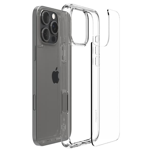 Spigen Mobilskal till iPhone 16 Pro Max Ultra Hybrid - Crystal Clear Transparent
