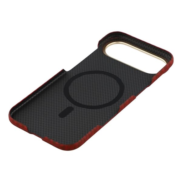 Mobilskal till iPhone Air MagSafe Carbon Fiber Röd