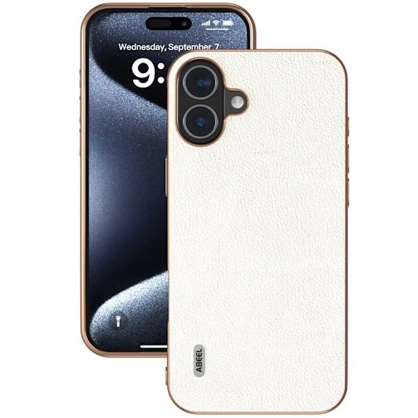 ABEEL Mobilskal till iPhone 16 Plus Electroplating Kantskydd Grå