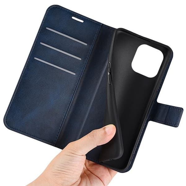 Flip Folio iPhone 14 Pro Max Plånboksfodral - Blå Blå