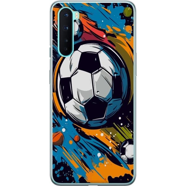 Mobilskal till OnePlus Nord med Fotbollar