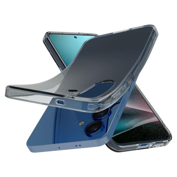 Spigen Mobilskal till Galaxy S25 Plus Liquid Crystal - Space Crystal Grå