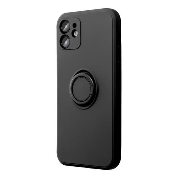 Telefontaske til Xiaomi Redmi Note 13 5G Silikone Ring - Sort Svart