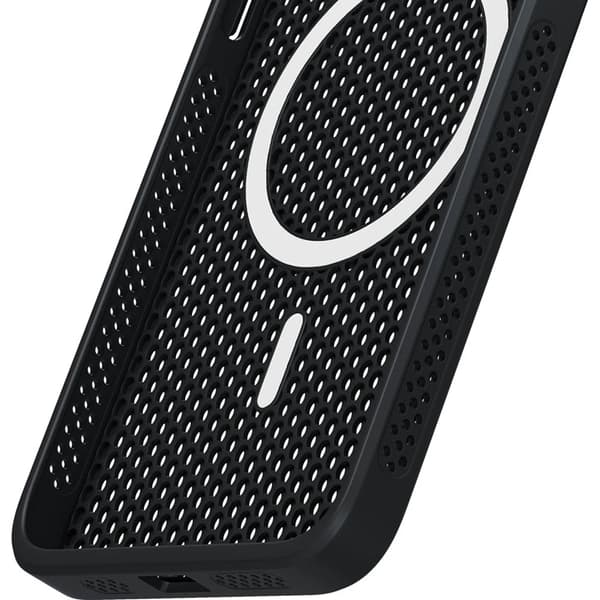 3MK telefontaske til iPhone 16 Plus MagSafe køling - sort Black
