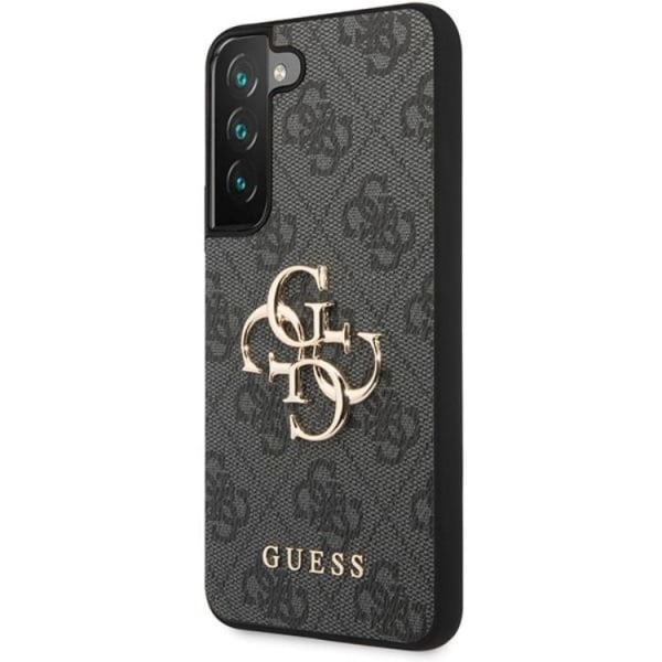 Guess Galaxy S24 Mobilskal 4G Big Metal Logo - Svart