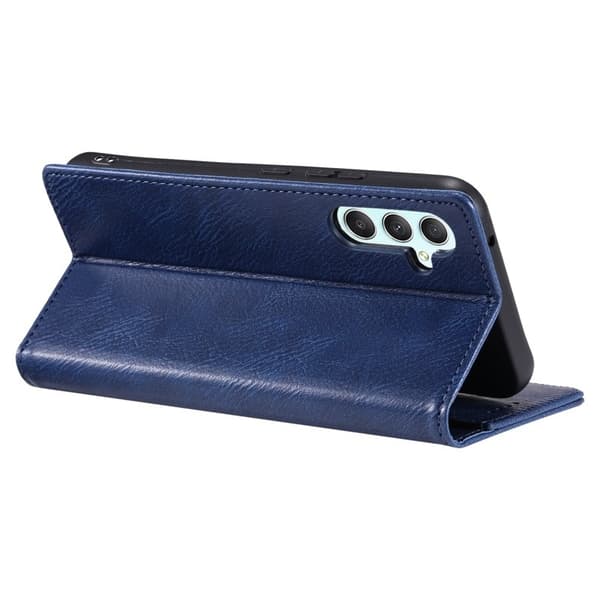 TTUDRCH Samsung Galaxy S26 Plus Plånboksfodral Konstläder RFID Skydd - Blå