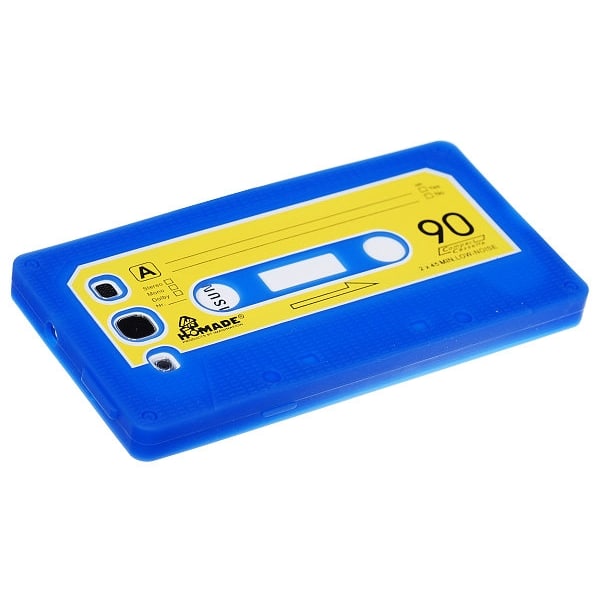 Cassette silikon skal till Samsung Galaxy S3 i9300 (Blå) Blå