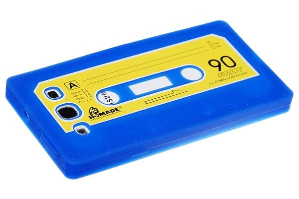 Kassette silikone etui til Samsung Galaxy S3 i9300 (blå) Blue