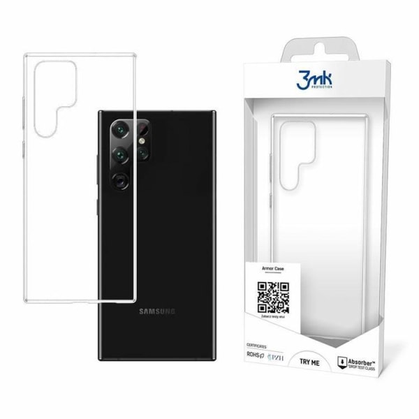 3MK Armor Skal Samsung Galaxy S22 Ultra - Transparent