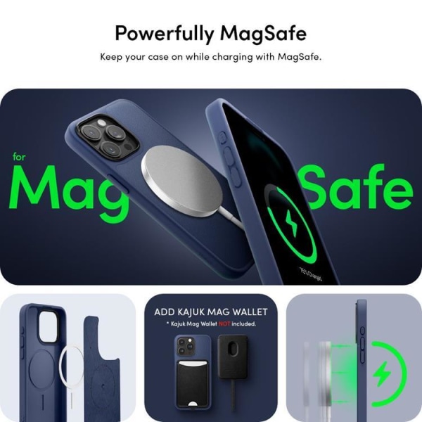 Spigen iPhone 15 Pro mobiltaske Magsafe Cyrill Kajuk - Blå
