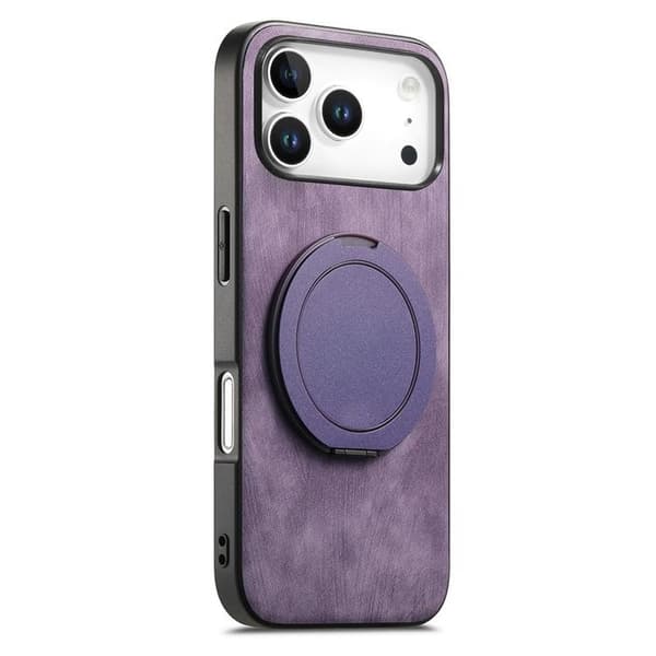Mobilskal till iPhone 17 Pro Rotating Kickstand - Lila Lila