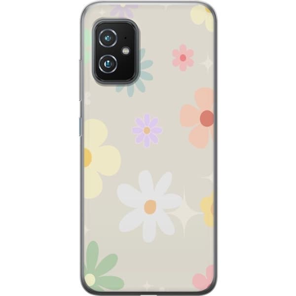 Mobilskal till Asus Zenfone 8 med fejdande blommor