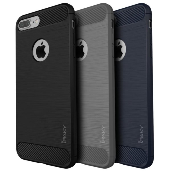 TPU iPaky skal till iPhone 7 Plus - Grå grå