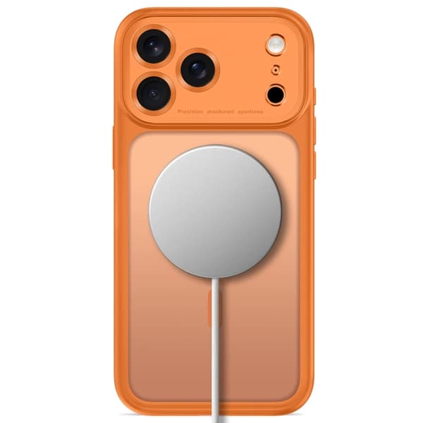 Tech-Protect Mobilskal För iPhone 18 Pro Magsafe Magpeak - Matte Cosmic Orange