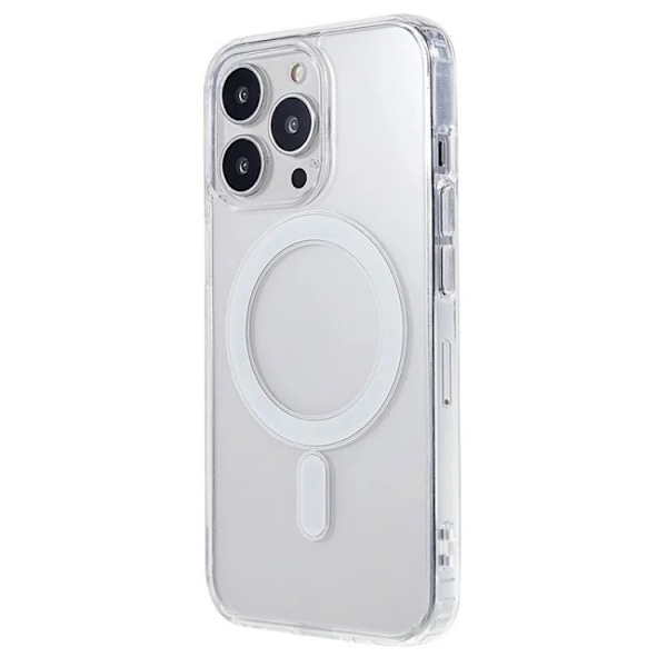 WANLONFENG Mobilskal till iPhone 15 Pro Max MagSafe + [2-Pack] Härdat glas
