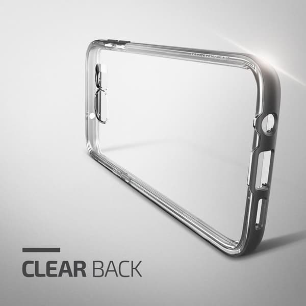 Verus Crystal Bumper Cover til Samsung Galaxy S7 Edge - Sort Black