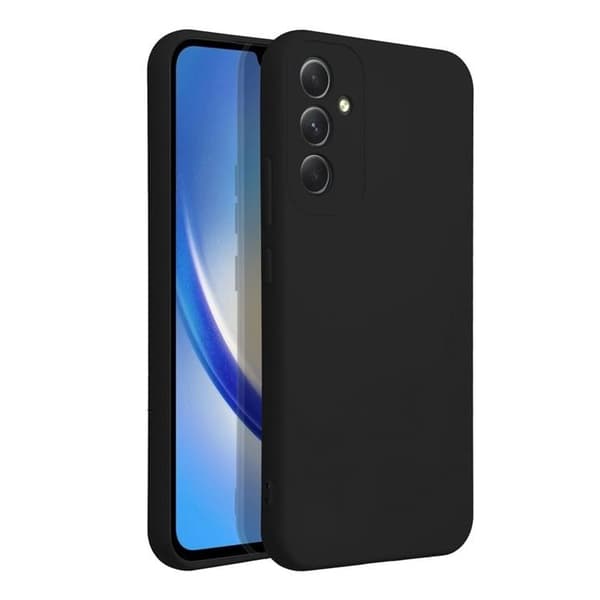 Mobilskal till Galaxy A36 5G Silikon - Svart Black
