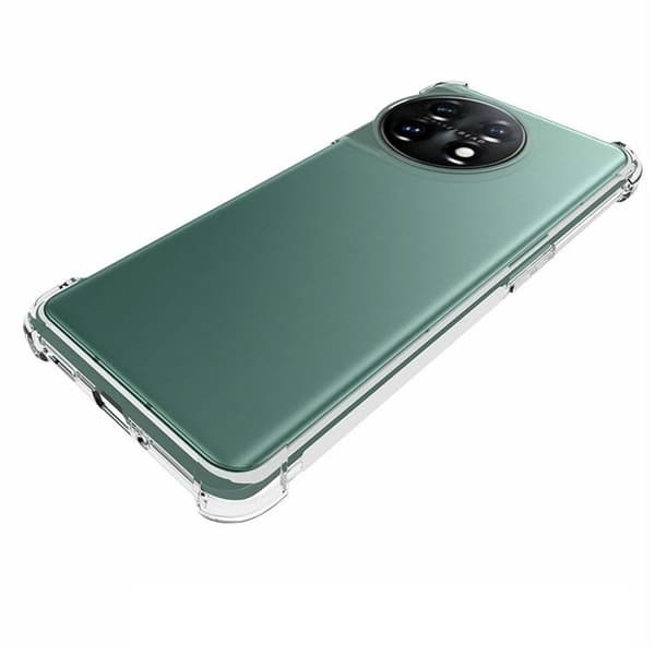 Mobilskal till OnePlus 11 5G Shockproof TPU - Transparent (NR) Transparent