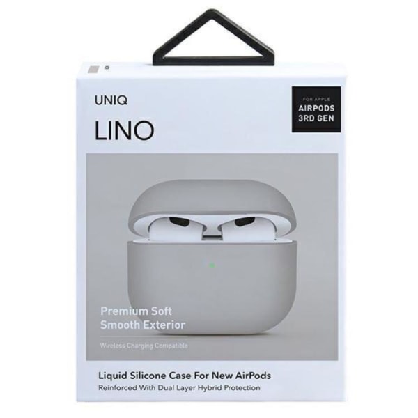 Uniq AirPods 3 Shell Silikone - Beige