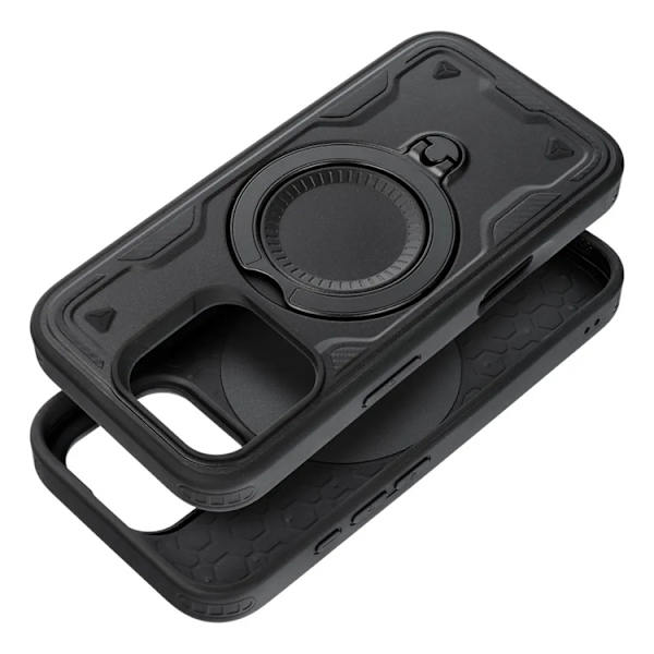 Telefontaske til iPhone 16 Frost Armor - Sort Black
