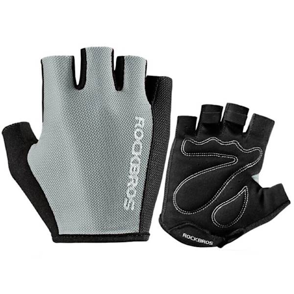 Rockbros Cykel Handskar S099GR XL - Grå Grå