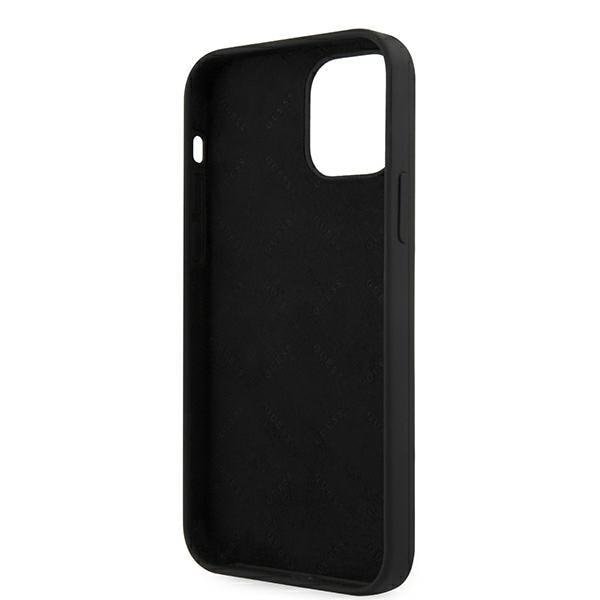 Guess Skal iPhone 12 Mini Script Vintage - Musta Black