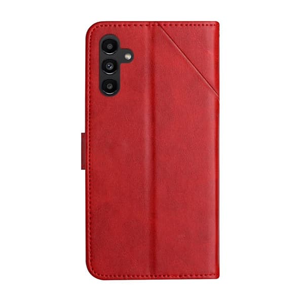 Plånboksfodral för Samsung Galaxy S26 Konstläder med handledsrem - Röd
