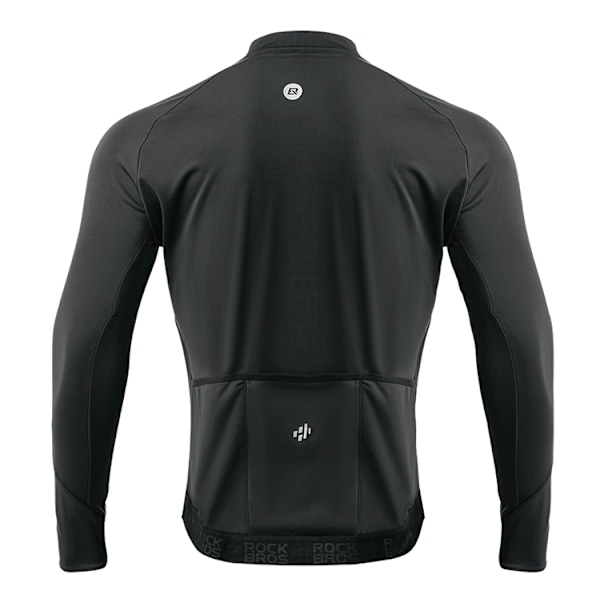 Rockbros Långärmad Cykeltröja Höst/Vinter XL - Svart